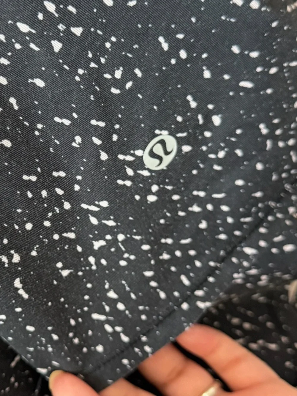 Lululemon Speckled Quarter-Zip Jacket Reflective Thumbholes Size 4